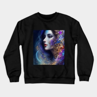 Capturing the Essence of a Radiant Muse Crewneck Sweatshirt